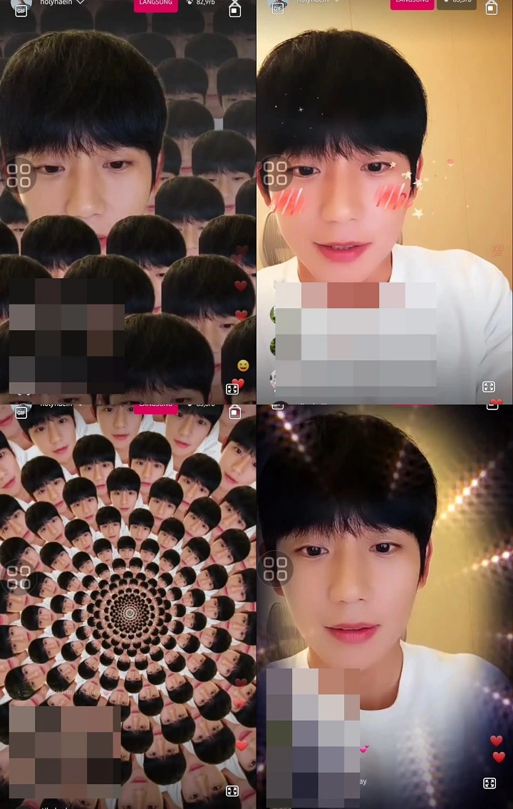 Aksi Jajal Filter Jung Hae In