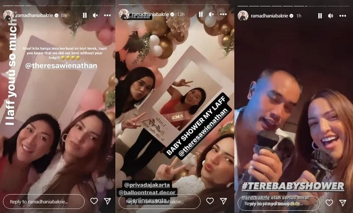 Nia Ramadhani Gelar Pesta Kejutan Baby Shower Mewah Untuk Asisten Cantik