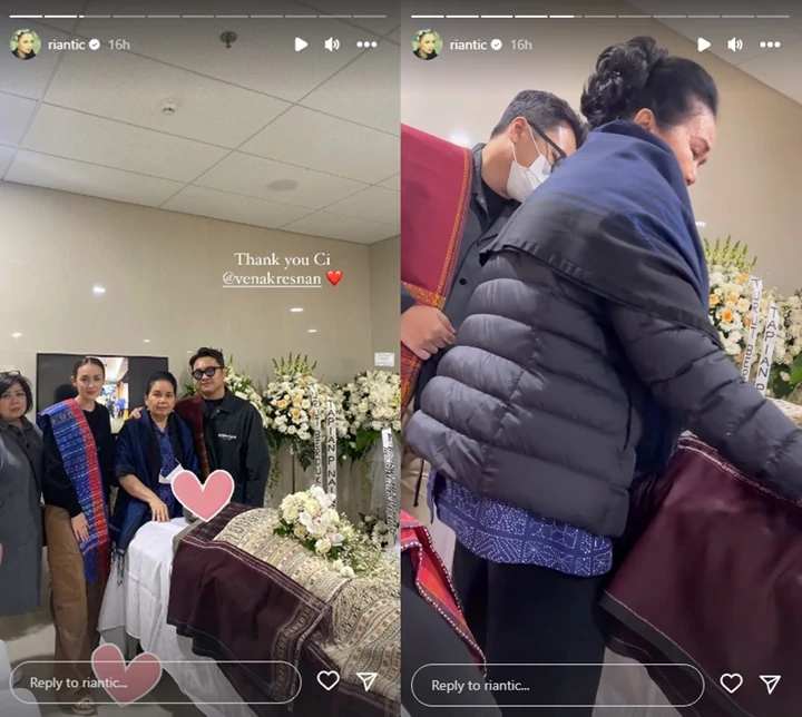 Berduka Sang Mertua Meninggal, Rianti Cartwright Langsung Gelar Pernikahan Adat