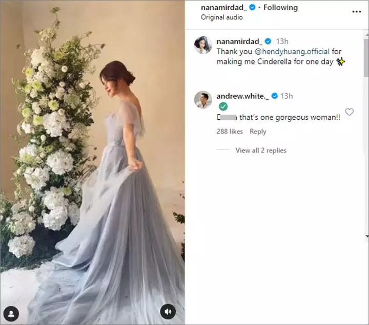 Nana Mirdad Menjelma Jadi Cinderella, Celetukan Andrew White Mewakili
