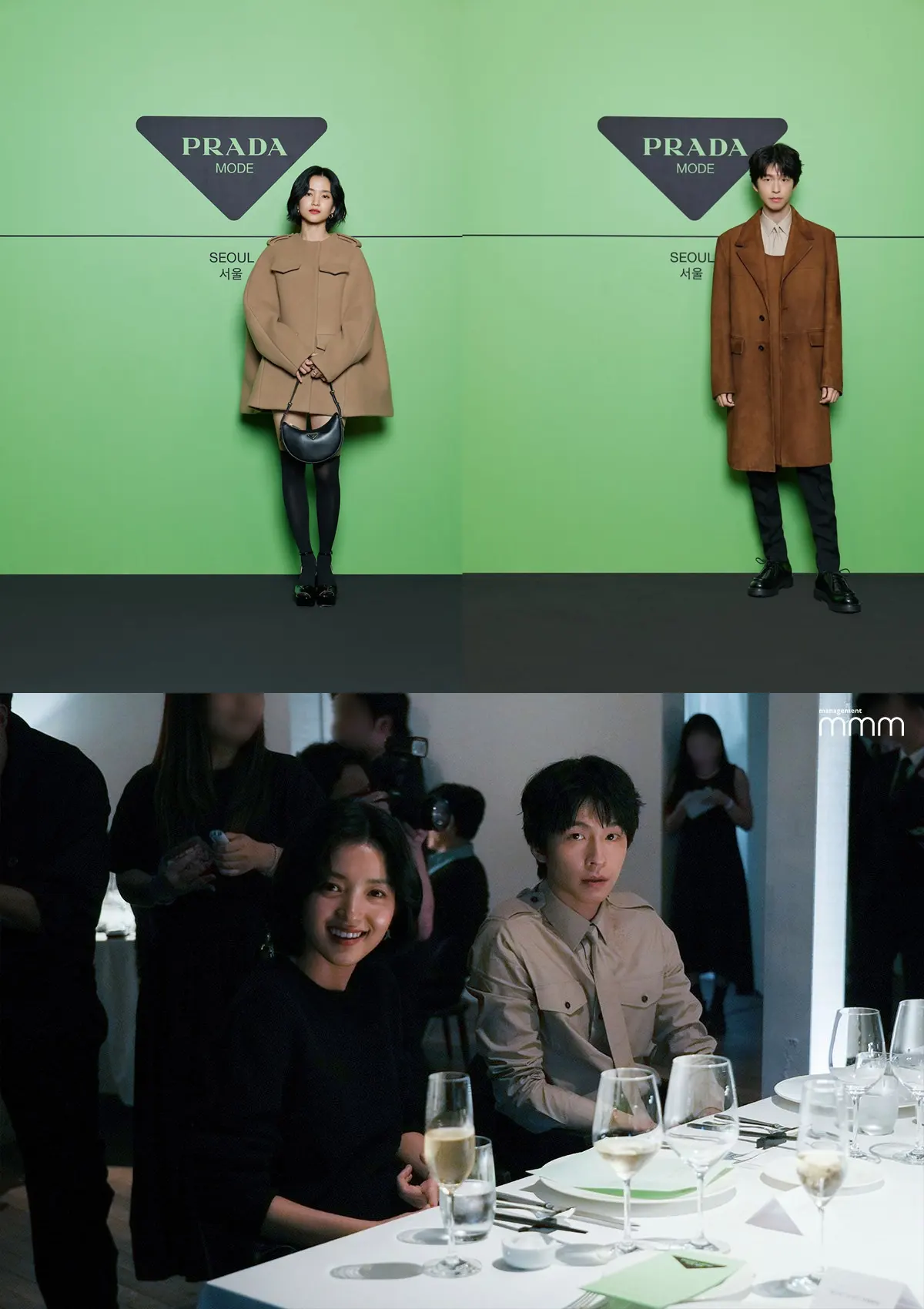 Kim Tae Ri dan Hong Kyung di event Prada