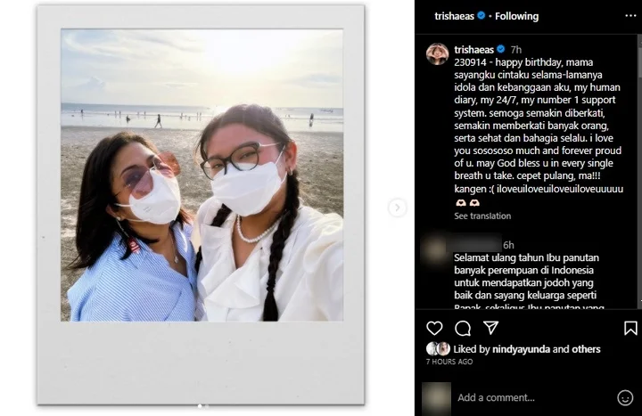 Istri Ferdy Sambo Ultah, Putri Cantik rayakan Ultah Ibu