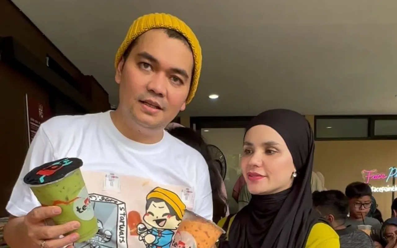 Penampilan Terbaru Indra Bekti dan Aldila Jelita Di Ultah Sonny Septian Buat Pangling