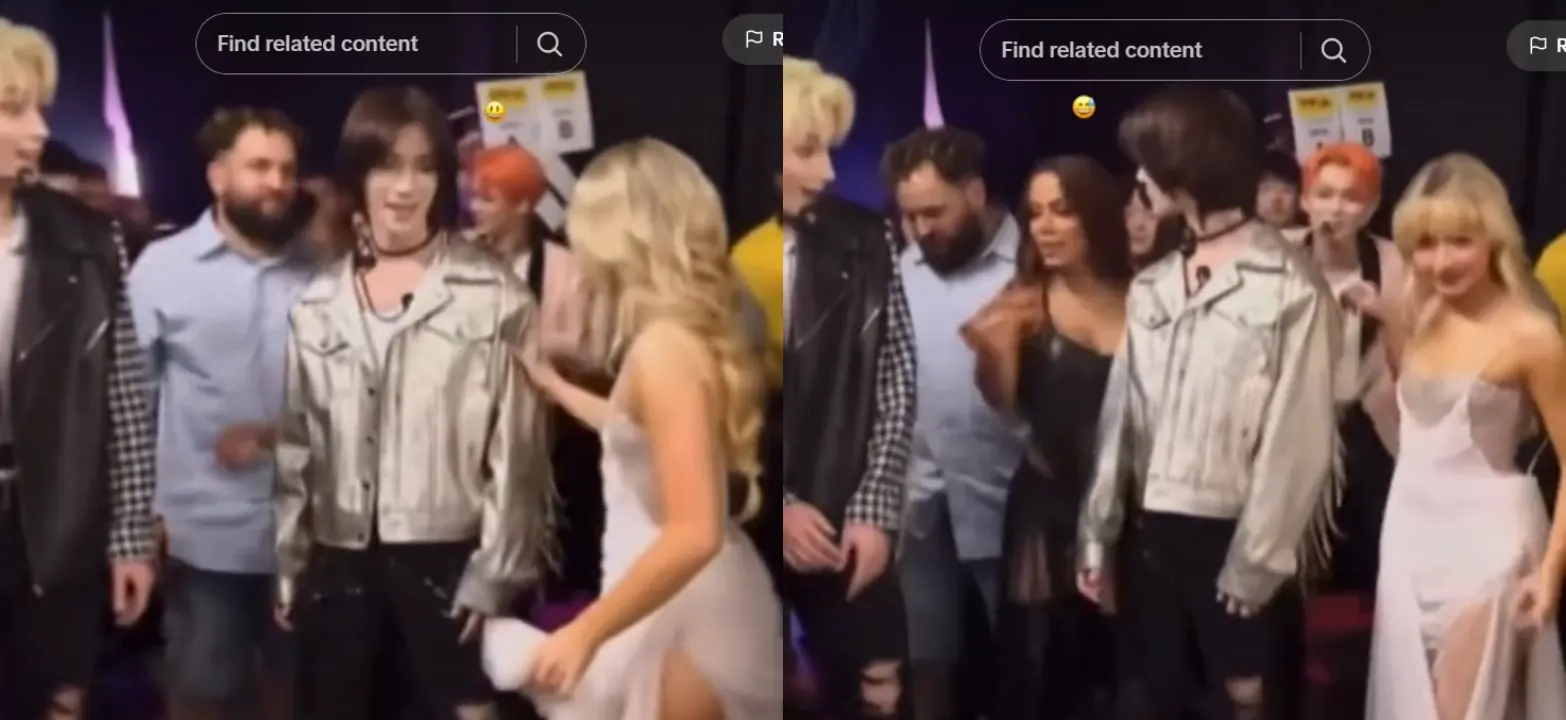 Beomgyu TXT mencuri perhatian karena dirasa menghindari skinship Sabrina Carpenter di MTV VMAs