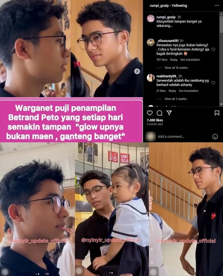 Betrand Onsu Makin Glowing dan Cakep