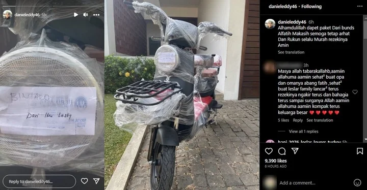 Lesti Kejora Beri Hadiah Mewah, Adab ke Ayah Mertua Banjir Pujian
