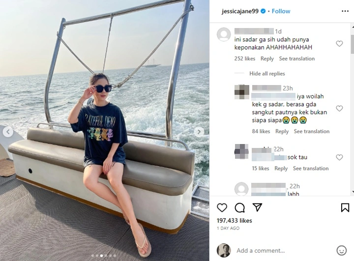 Dituding Cuek ke Ponakan, Jessica Jane Bak Sindir Menohok Orang Iri