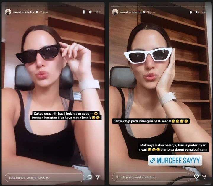 Nia Ramadhani Banggakan Kacamata Baru Hasil Belanjaannya, Harga di Luar Perkiraan