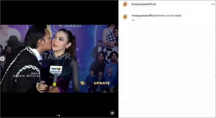 Aksi Rizky Febian Menyela Mahalini yang Sedang Wawancara Berujung Bikin Gemas