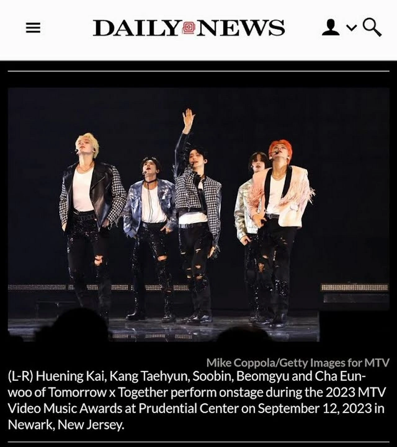 Cha Eun Woo Mendadak \'Muncul\' di VMA 2023 Bareng TXT Berkat Kesalahan Media Asing Ternama
