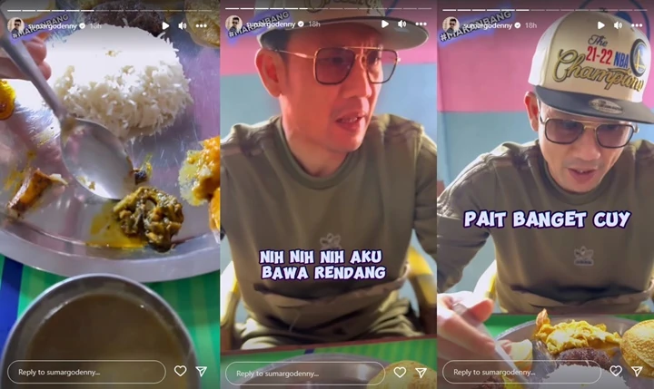 Denny Sumargo Mau Nangis Cobain Makanan Tradisional Nepal