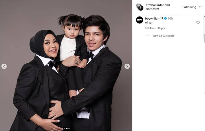 Atta Halilintar Minta Saran Nama, Celetukan Boy William Bikin Aaliyah Massaid Terseret