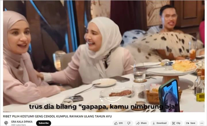 Putrinya Curhat Tak Diajak Main Teman, Parenting Nia Ramadhani Bikin Zaskia Sungkar Terbahak-bahak