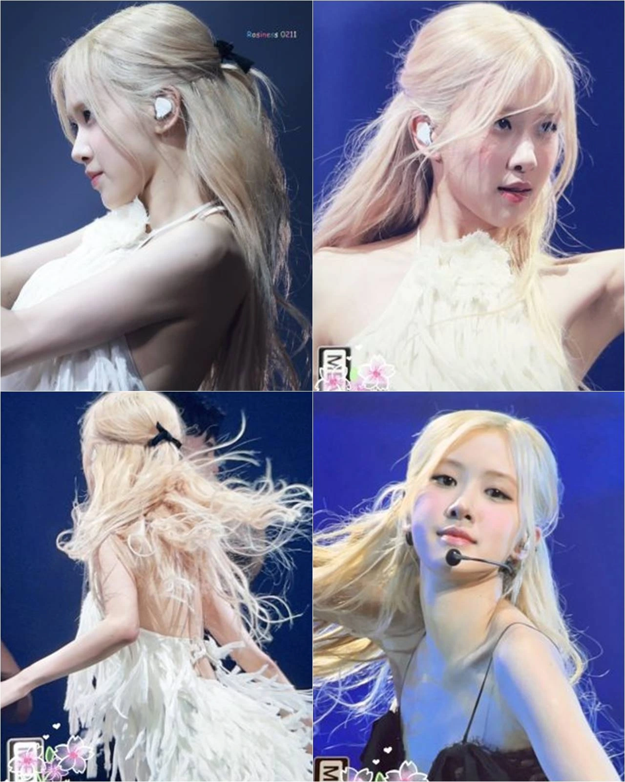Visual Rose BLACKPINK Dengan Rambut Pirang Berantakan Di Konser Bikin Fans Terpukau