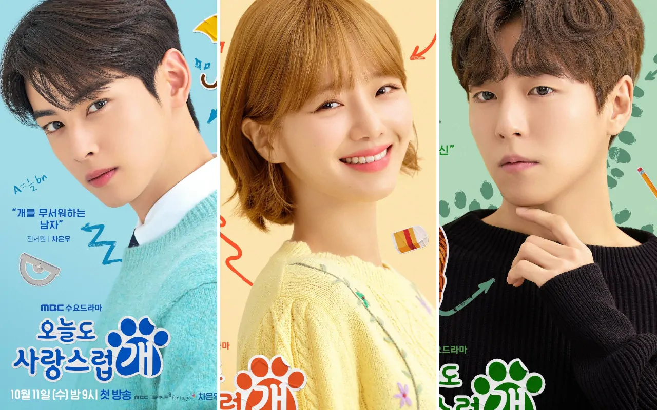Cha Eunwoo dan Park Gyu Young Berduaan, Lee Hyun Woo Bengong Sendiri di 'A Good Day to be a Dog'
