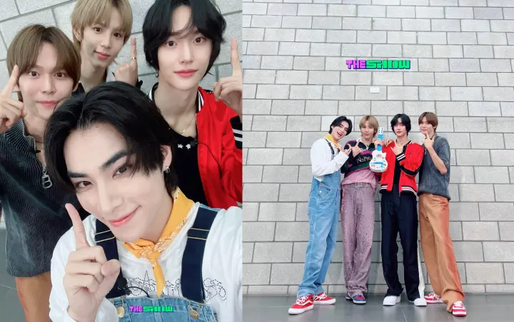 Xiaojun WayV/NCT bersama member RIIZE