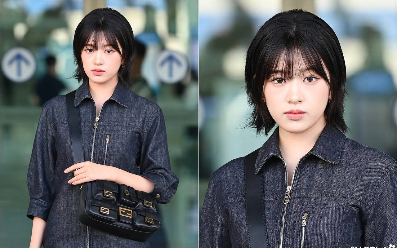 Ahn Yujin IVE Bikin Kejutan Tampil Dengan Rambut Pendek