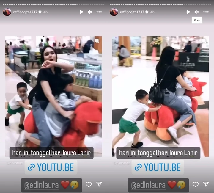 Laura Anna Ulang Tahun, Momen Lawas Akrab dengan Rafathar Sukses Bikin Sedih