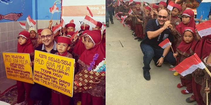 Sambutan Hangat Anak-anak PAUD Bina Mulya