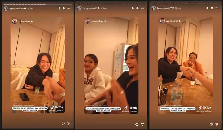 Happy Asmara Buat Kesepakatan dengan Denny Caknan, Disambut Jabatan Tangan Bella Bonita