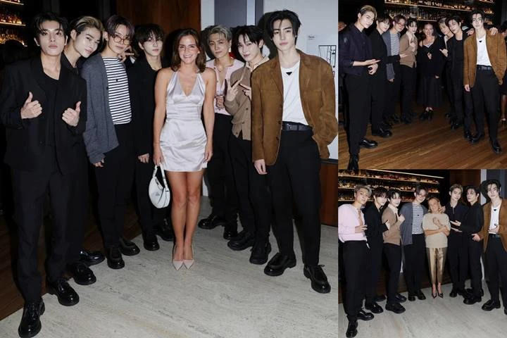 ENHYPEN Ketemu Scarlett Johansson Hingga Benedict Cumberbatch di Milan Fashion Week 2024