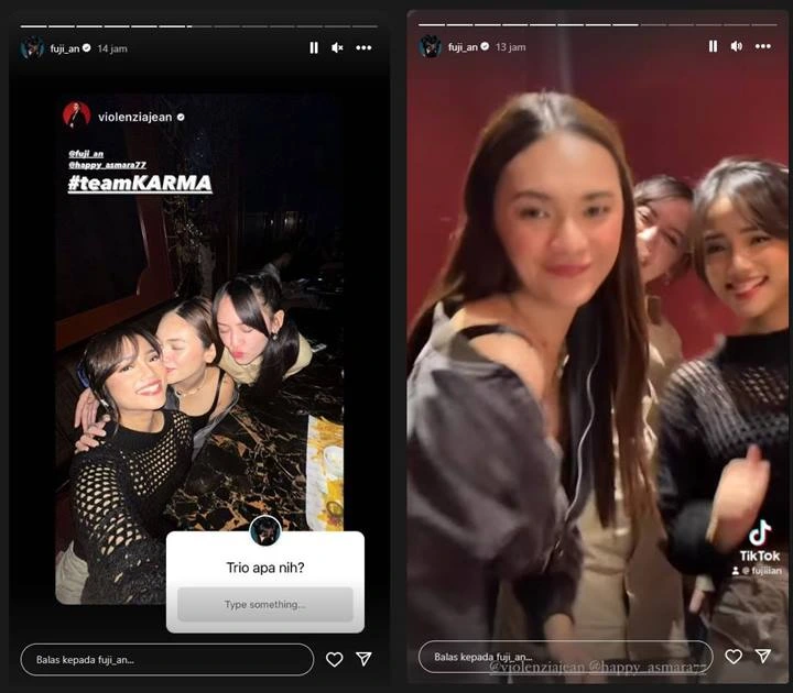 Happy Asmara Bareng Fuji An Punya Geng \'Wanita Karma\', Makna di Baliknya Savage