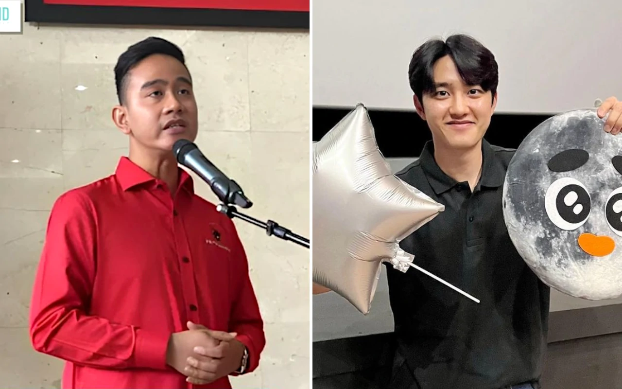 Gibran Rakabuming Syok Dipuji Mirip D.O. EXO Saat Konvoi Naik Vespa