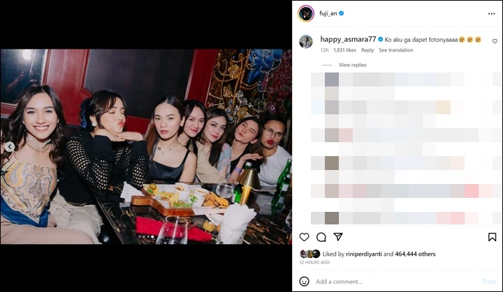 Fuji An Pamer Keseruan Bareng \'Wanita Karma\', Happy Asmara Malah Protes