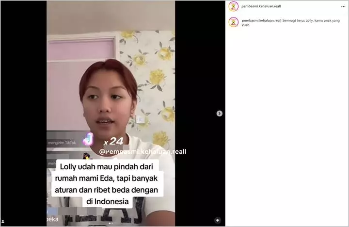 Lolly Bakal Angkat Kaki dari Rumah Mami Eda Usai Dibela Nikita Mirzani Perkara Listrik, Tapi Ribet