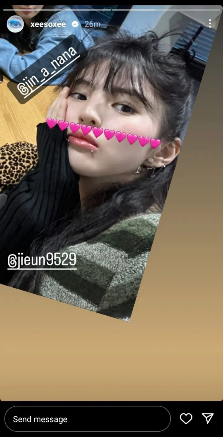 Han So Hee pamer momen dengan Nana