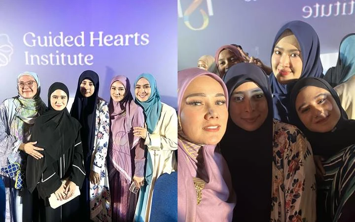 Mulan Jameela dan Tissa Biani Bareng Datangi Kajian
