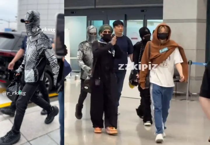 Doyoung TREASURE di bandara