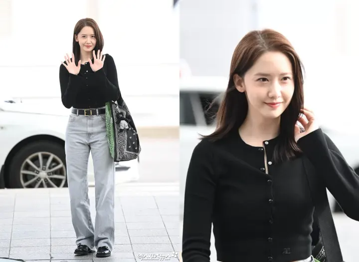 Penampilan Yoona SNSD di bandara