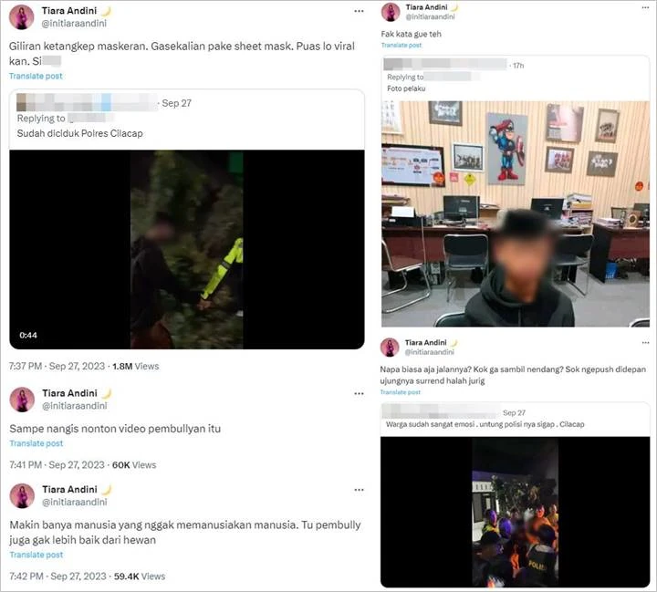 Tiara Andini Mencak-mencak Lihat Bocah SMP Pelaku Bully, Nangis Usai Nonton Videonya