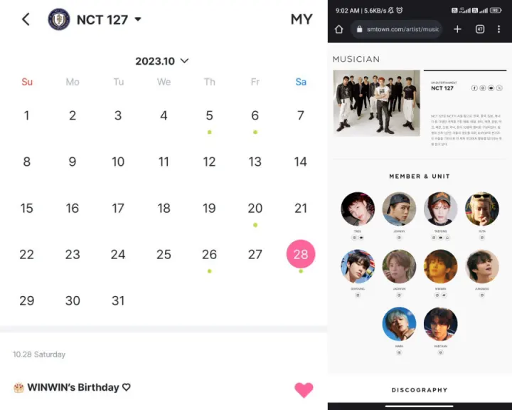 bukti Winwin masih bagian NCT 127