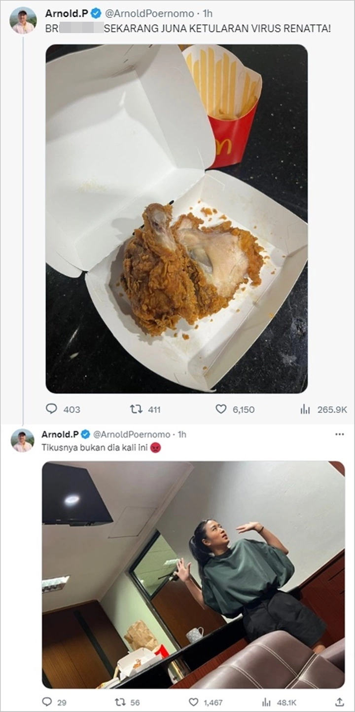 2 vs 1, Chef Juna dan Renatta Moeloek Sekongkol Zalimi Chef Arnold