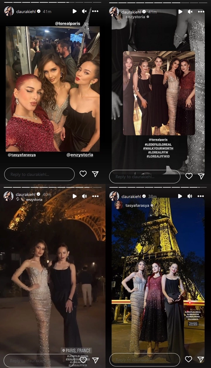 Akhirnya Ketemu, Cinta Laura dan Enzy Storia Adu Visual di Gala Dinner PFW 2023