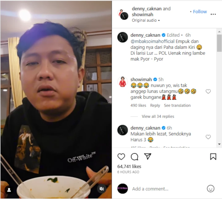 Utang Denny Caknan Dianggap Lunas Soimah, Tapi Masih Harus Bayar Bunga