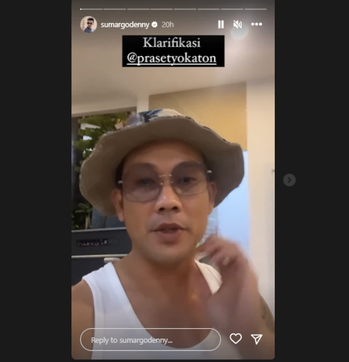 Denny Sumargo Bantah Ambil Pegawai Baim Wong