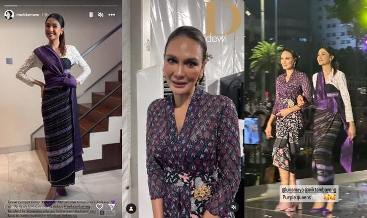 Luna Maya dan Mikha Tambayong