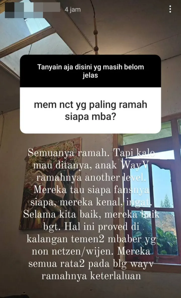 keramahan member WayV diagungkan