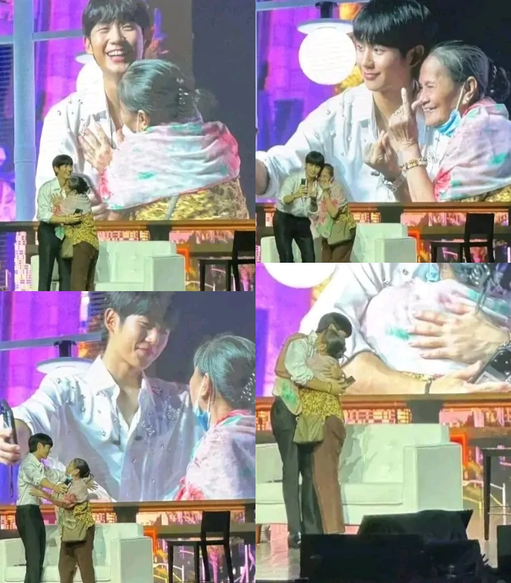 Jung Hae In Pikat Segala Usia, Momen Uwu Bareng Fans Nenek-Nenek Viral