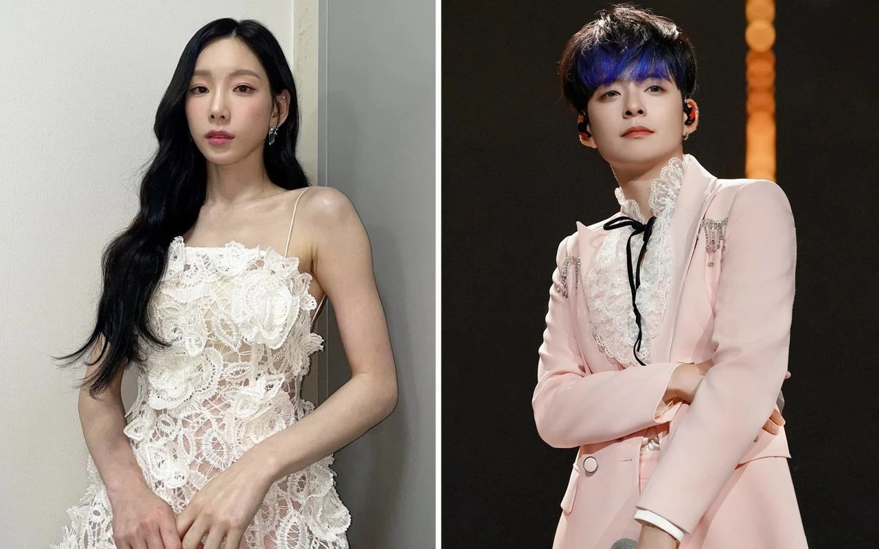 Girang Reuni, Taeyeon SNSD dan Amber Liu f(x) Pelukan di Paris Fashion Week
