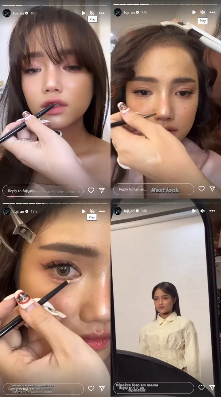 Fuji An Pamer Freckles Bak Bule di Pemotretan Baru, Aura Makin Dewasa Dipuji