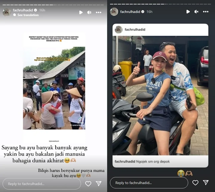 Ayu Ting Ting Bikin Nangis Gegara Terlalu Baik, Adab Perlakukan Fans Nenek-nenek Dipuji Selangit