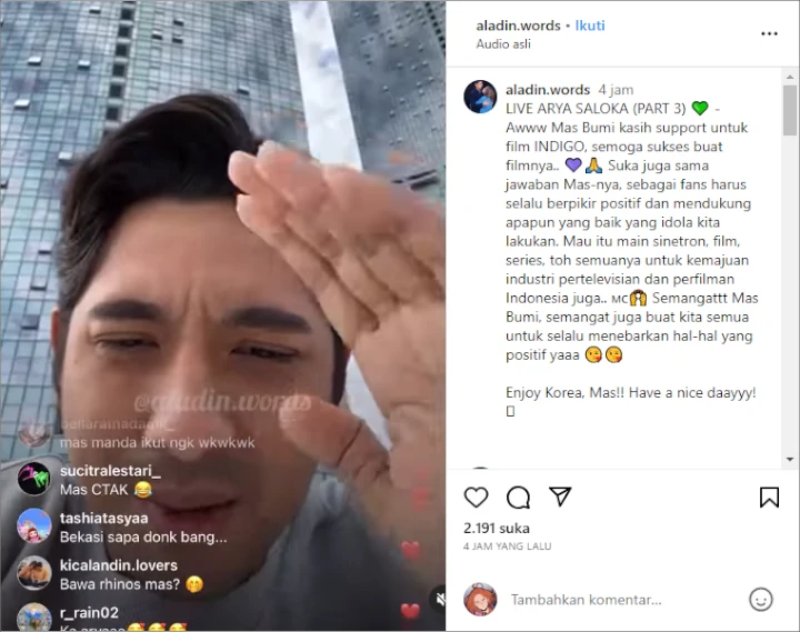 Amanda Manopo Dikasihani Terseret Kasus Promosi Judi Online, Arya Saloka Keciduk Beri Dukungan