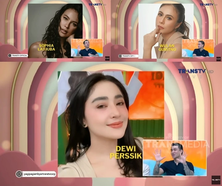 Sophia Latjuba dan Wulan Guritno Dikalahkan Dewi Persik Sebagai Janda Tercantik