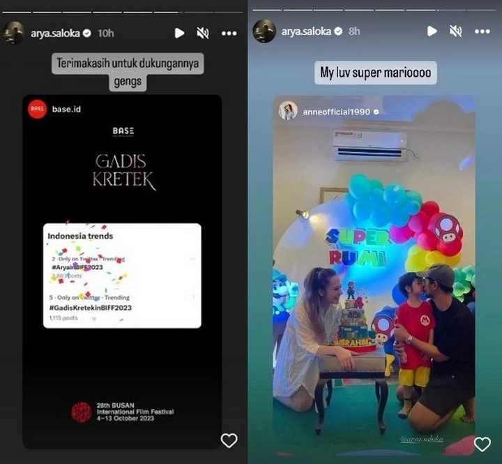 Arya Saloka Repost Unggahan Putri Anne, Penyakit Rayyanza Cipung Terungkap-Topik Pagi