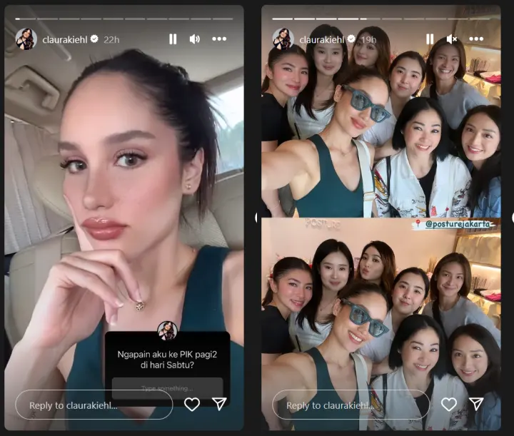 Cinta Laura memberikan dukungan ke Natasha Wilona