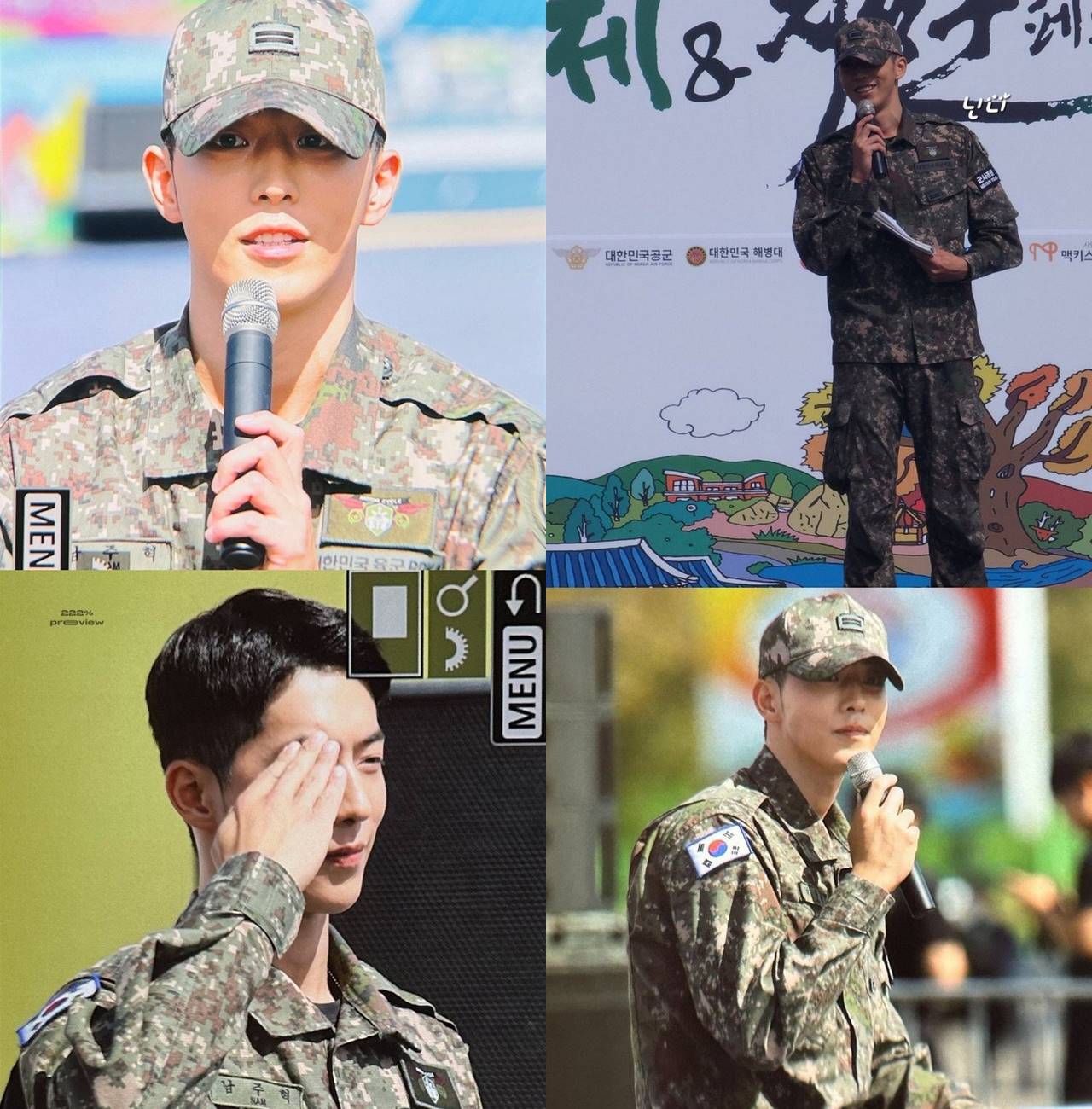Bikin Fans Kesensem, Nam Joo Hyuk Tampil Menawan Berbusana Militer di Acara Publik